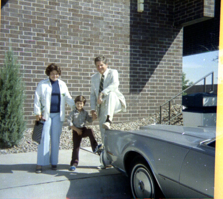 Linda Jean Gilchrist Mollman, Andrew Paul Henry Mollman, 1974 Lincoln Mark IV