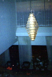 The lovely chandelier